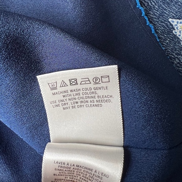 *PRICE IS FIRM* Maeve Eclipsed faux wrap dress in a paisley prints - Picture 11 of 12